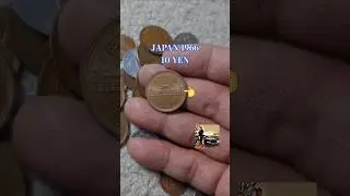 COIN COLLECTING: JAPAN 1966 10 YEN COIN #coin #coinsworthmoney #treasuresearch #collection #money