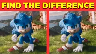 Are you Faster than SONIC!? - Ultimate Speed Test Find the Difference Quiz (Spot the Difference)
