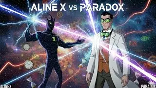 (ALINE X VS PARADOX) #ben10 #aline #shortsviral #shorts #viral 