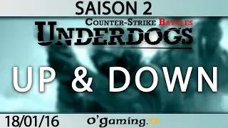 Kappa vs Minlate - Up & Down - Underdogs CS:GO S2 - 18/01/16
