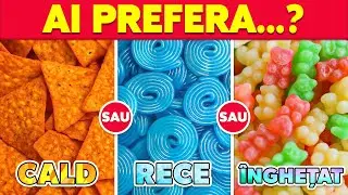 Ai prefera...? CALD, RECE sau &Icirc;NGHEȚAT 🍽️🔥❄️ Ediția Despre M&acirc;ncare