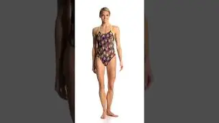 TYR Women's Waikiki Cutoutfit One Piece Swimsuit | SwimOutlet.com