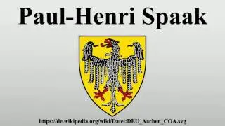 Paul-Henri Spaak