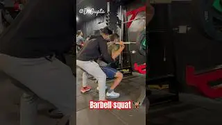 Barbell squat #gym #fitness #doctor #gymmotivation #workout #legsday #squats #barbellsquats