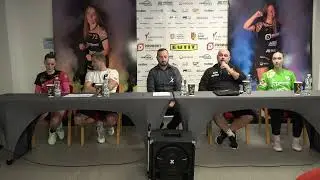 Tiskov&aacute; konference 12.kola MOL Ligy, H&aacute;zen&aacute; Kynžvart x DHC Plzeň