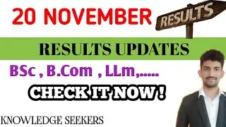 RTMNU Results Updates | BSc , B.Com , LLM ...| Check It Now | Rtmnu Exam Updates 2020 |