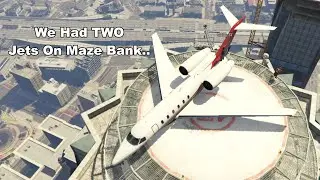 Landed The Nimbus On Top Of Maze Bank Tower!