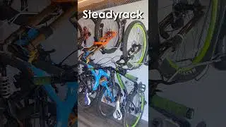Before and After - Steadyrack workshop project - A mess to bike storage perfection!  #steadyrack