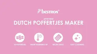Bestron APFM700SD Dutch Poffertjes Maker | EN