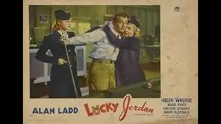 Lucky Jordan 1942 | Alan Ladd & Helen Walker | World War II Spy Espionage Film Action Romance Movie