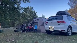 Camping at Upper Yarra Reservoir