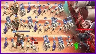 Castle Crush ALL SKELETON CARDS Deck!