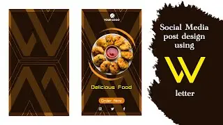 Social media post design using 