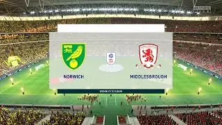 FIFA 24 Norwich vs Middlesbrough EFL Championship Final