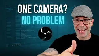 One-Camera OBS Setup Guide (using onscreen graphics)