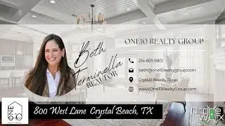800 West Lane   Crystal Beach, TX   Beth Terminella Fly Through
