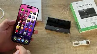 GlocalMe MeowGo Mobiler WLAN Router, SIM-frei, 4G LTE Router mit AI-HyperConn Unboxing und Anleitung