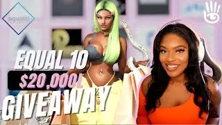 NEW in Second Life Fashion - Equal10 + $20,000L Live Giveaway