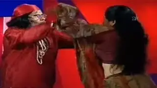 Shameless Swami Omji Slapping A Women On Live TV Video Goes Viral
