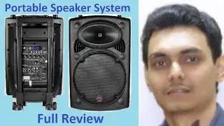 AERONS Bluetooth Portable Music System 100w Review