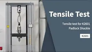 Tensile test for K2601 Padlock shackle