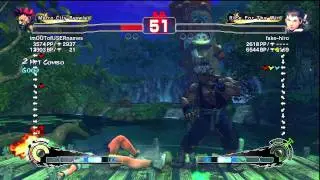 SSF4 AE: imOUTofUSERnames (Akuma) vs fake-hiro (Sakura)