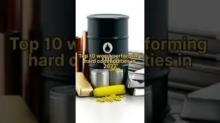Top 10 worst performing hard commodities in 2022 #trending #shorts