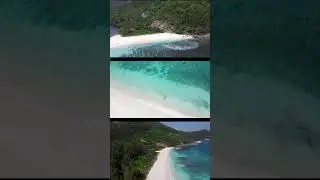 Grand Police Beach Drone - Seychelles