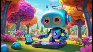 Ricky Robot Counts Shapes | Fun Counting Song for Kids | Educational Nursery Rhyme for Toddlers