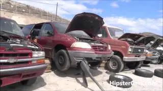 Junkyard Salvage Yard Junk Cars Old Car Scrapyard Video Scrap #2