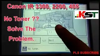 Add Toner Code Disable Canon IR 3300, 2200, 405 Machine