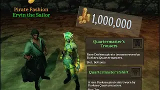 Spending 1mill on Fingals Cave Pirate Clothes Celtic Heroes
