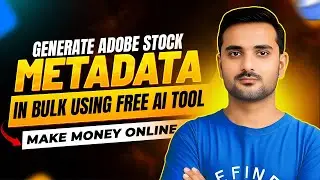 Generate Adobe Stock Metadata in Bulk Using Free AI Tool