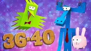 Paper Tales - Full episodes collection (36-40) Kids show - Moolt Kids Toons