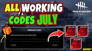 DEAD BY DAYLIGHT ALL WORKING CODES FOR JULY 2026 DBD CODES - JUNE SPECIAL CODES