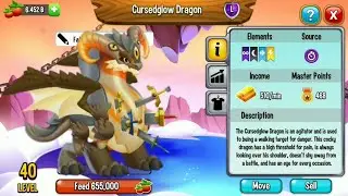 Dragon city : Cursedglow Dragon [New Legendary Dragon]