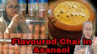 Tea Bar.. Asansol me flavoured chai ki dukan.. 15 types of chai...