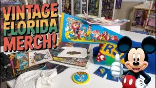 Vintage Florida Merch Collection! Universal Studios, Disney 80s-90s 
