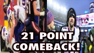 Buffalo Bills Amazing 21 Point Comeback vs Patriots! AFC East Up For Grabs! Bills Superbowl Run?
