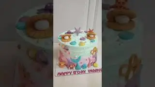 Customised Mermaid Cake | Kids Cake Online Delivery in Noida, Ghaziabad #bakeneto