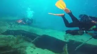 Belcher barge wreck dive. GoPro Hero 4 Black