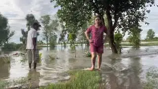 Ngủ 1 đêm sáng thức dậy nhà em Thoa Ngập lộ luôn 1 tấc mấy nước cả nhà