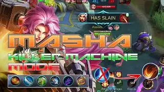 Carry Your Teammate in SOLO RANK using MASHA! | HARD CARRY MASHA GAMEPLAY | MOBILE LEGENDS BANG BANG