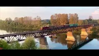 La locomotora di&eacute;sel TU7A-3318 Tapa.  Ferrocarril de v&iacute;a estrecha Karinskaya, regi&oacute;n de Kirov.🇷🇺🚂