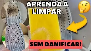 COMO LIMPAR FERRO DE PASSAR A VAPOR | USANDO APENAS ESPONJA E DETERGENTE
