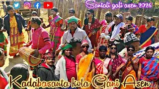 Gali asen Santali video 2026|Kadabasanta kola Gani Asen Dhenkanal santali vlog video 📷 Hapanda hbm|