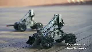 Amazon DIY STEM Assembly Maniiplilator Remote Control Metal Programming Mechanic Robot Arm Car Toys
