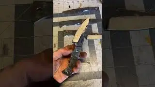 The Tracker - medium size hunting knife for big game! ADK Field Knives for all your other needs.