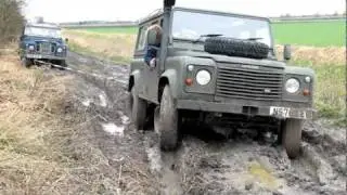 Stef kindly assisting Fred - Greenlaning in Cambridgeshire