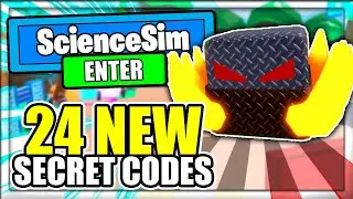 ALL *24* NEW SECRET OP CODES! Science Simulator Roblox